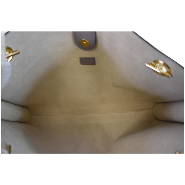 GUCCI Rajah Large Snakeskin Tote Shoulder Bag Dusty Grey 537219 - Last Call