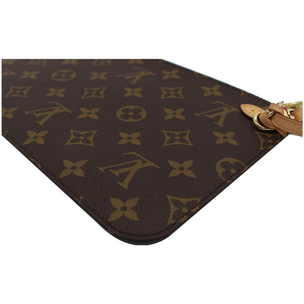 Louis Vuitton Neverfull MM Monogram Canvas wallet - round corner'