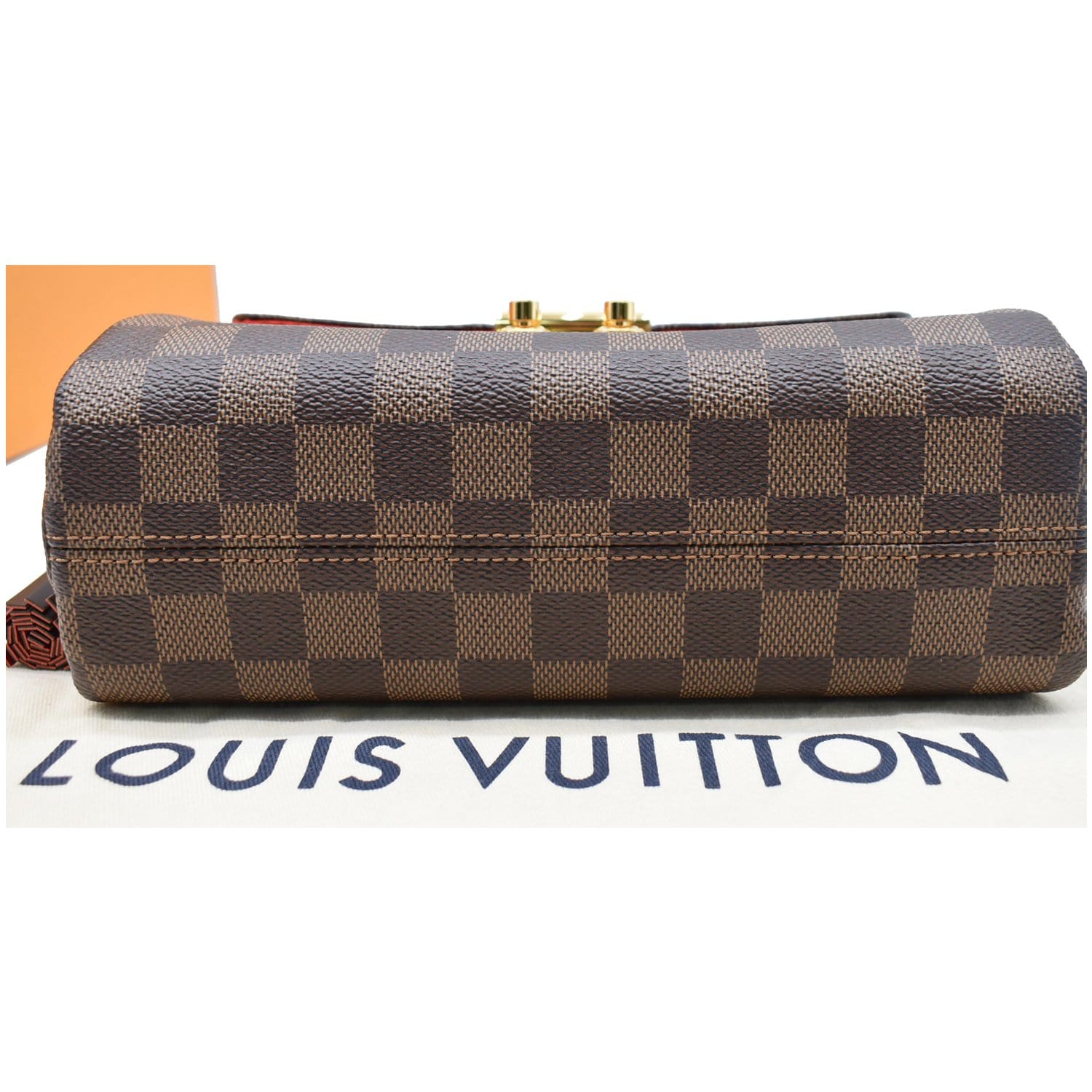 Croisette leather handbag Louis Vuitton Brown in Leather - 35451416