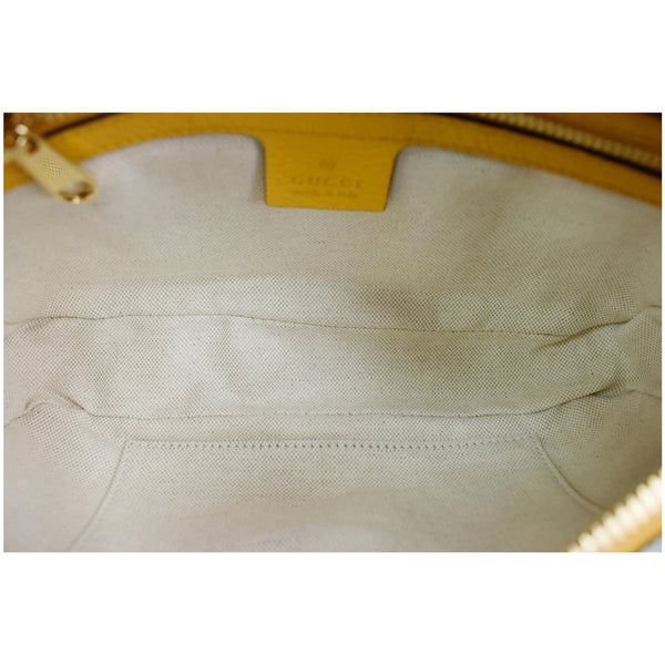 GUCCI Ophidia Flora GG Supreme Canvas Belt Messenger Bag Beige 574796