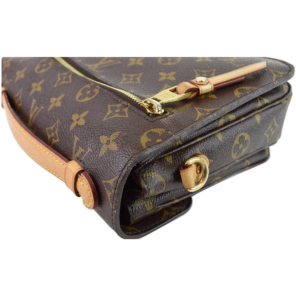 LOUIS VUITTON  Metis Pochette Monogram Canvas Crossbody Bag Brown