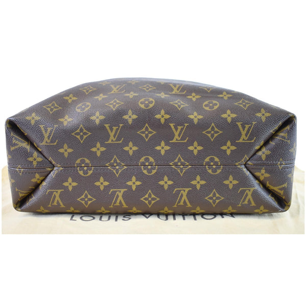 LOUIS VUITTON Sully MM Monogram Canvas Shoulder Bag Brown
