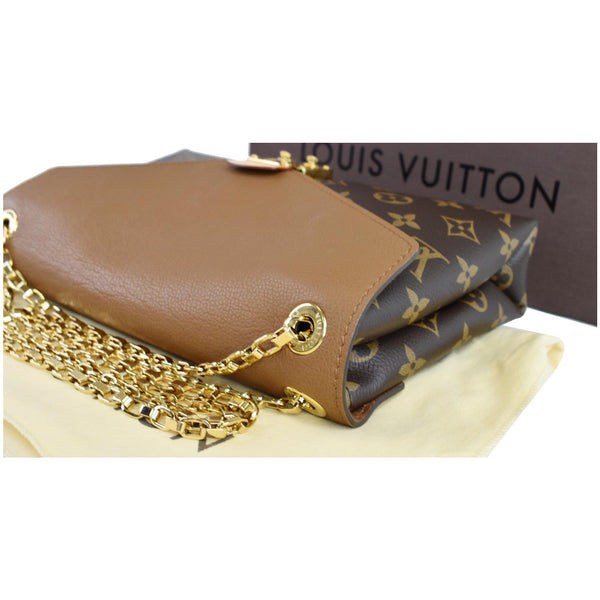 Louis Vuitton Pallas Shoulder Chain Handbag brown