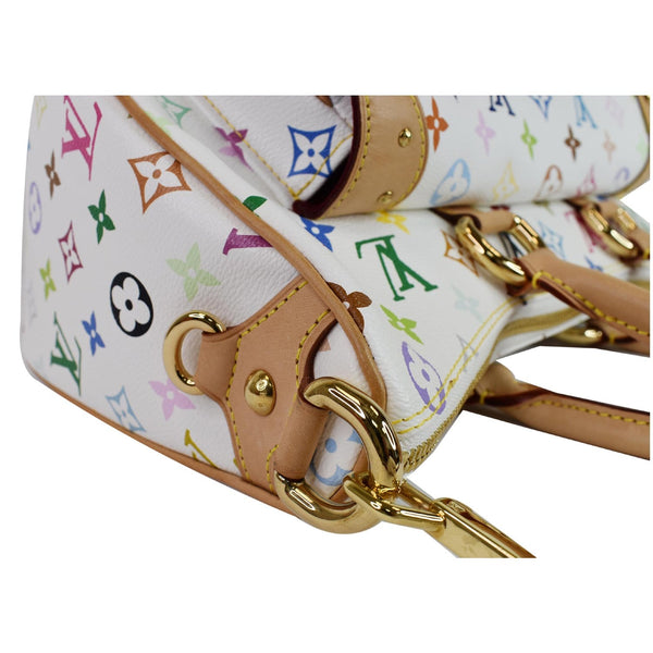 LOUIS VUITTON Rita Multicolor Monogram Shoulder Bag White
