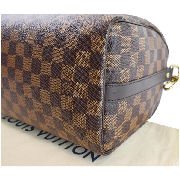 Louis Vuitton Speedy 25 Bandouliere Damier Ebene Bag corner view