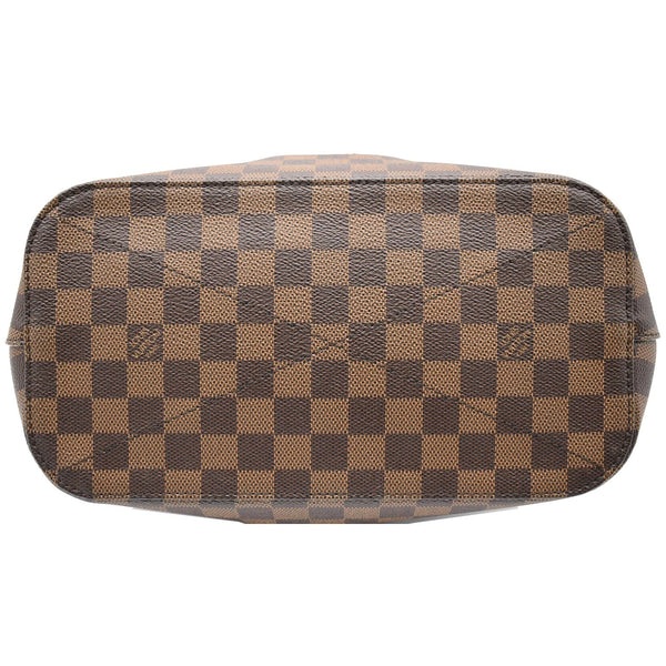 LOUIS VUITTON Siena MM Damier Ebene Shoulder Bag Brown