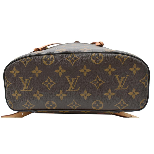 LOUIS VUITTON Montsouris NM Monogram Canvas Backpack Bag Brown