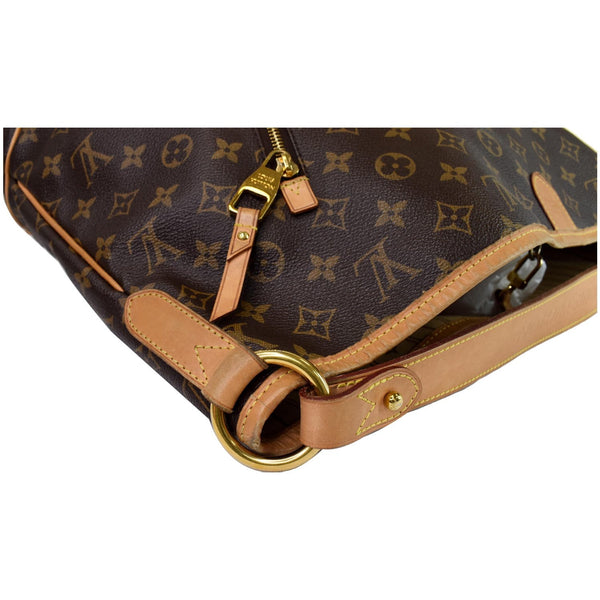 Louis Vuitton Delightful GM Monogram Canvas Bag Women - top left corner