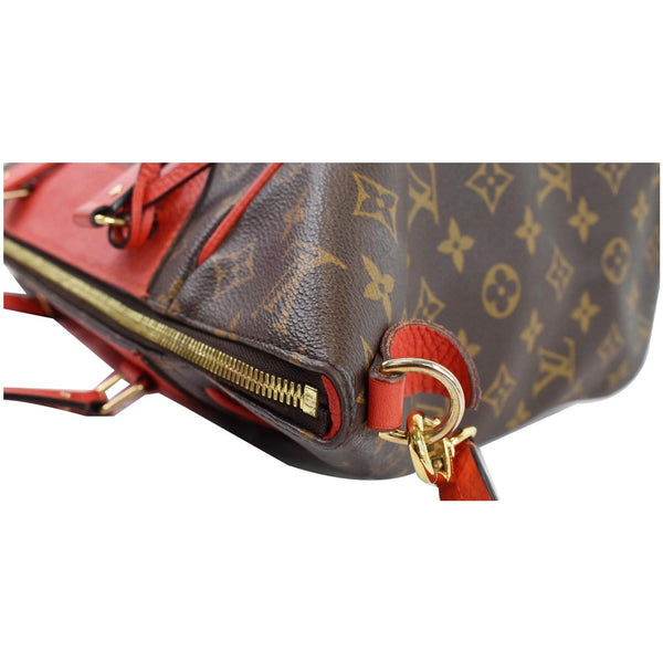 LOUIS VUITTON Estrela NM Monogram Canvas 2Way Shoulder Bag Coquelicot