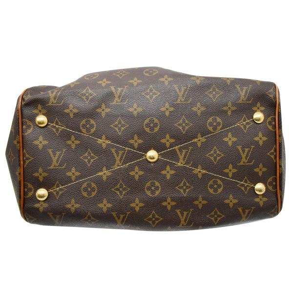 LOUIS VUITTON Tivoli GM Monogram Canvas Shoulder Bag Brown