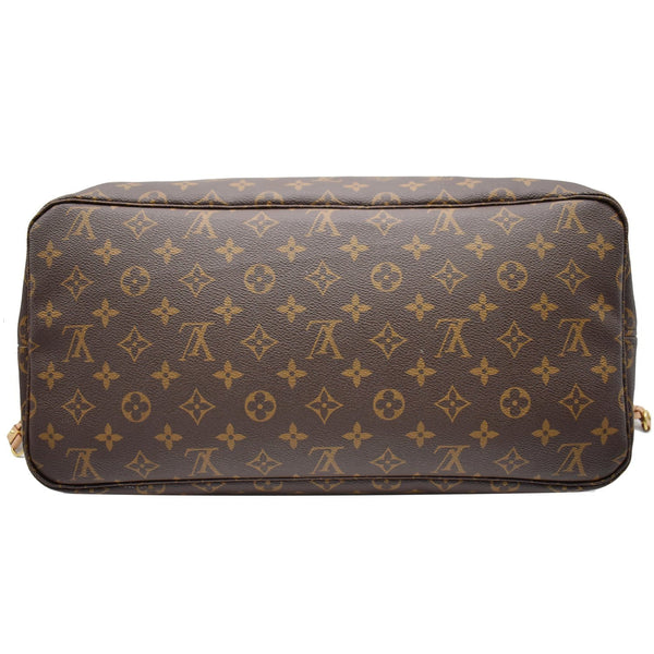 LOUIS VUITTON Neverfull GM Monogram Canvas Tote Bag Brown
