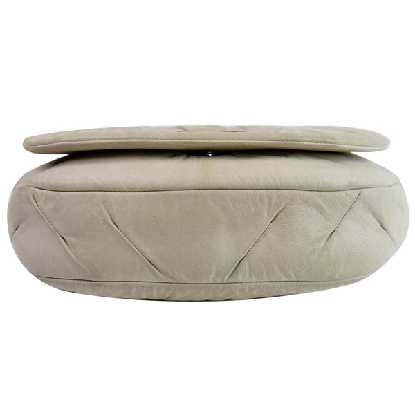 Chanel Iridescent Calfskin Leather Crossbody Bag  bottom