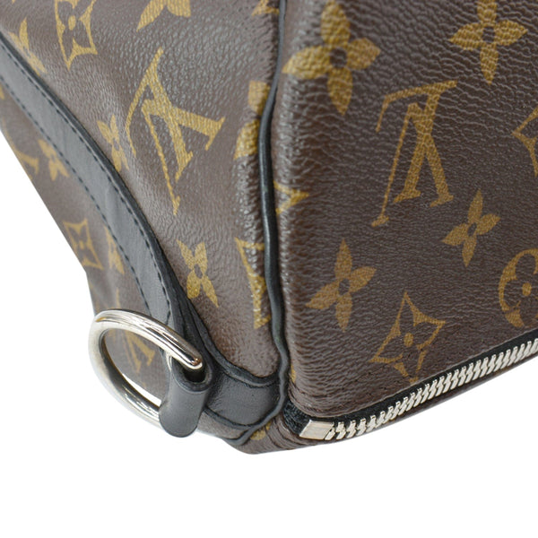 LOUIS VUITTON Keepall 45 Bandouliere Monogram Canvas Travel Bag Brown