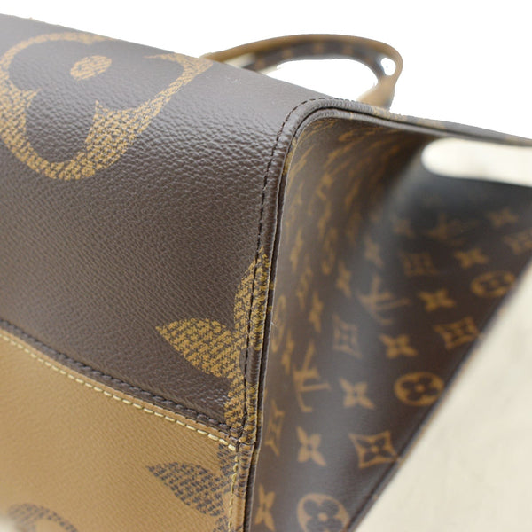 LOUIS VUITTON Onthego GM Giant Monogram Canvas Tote Shoulder Bag Brown - Hot Deals
