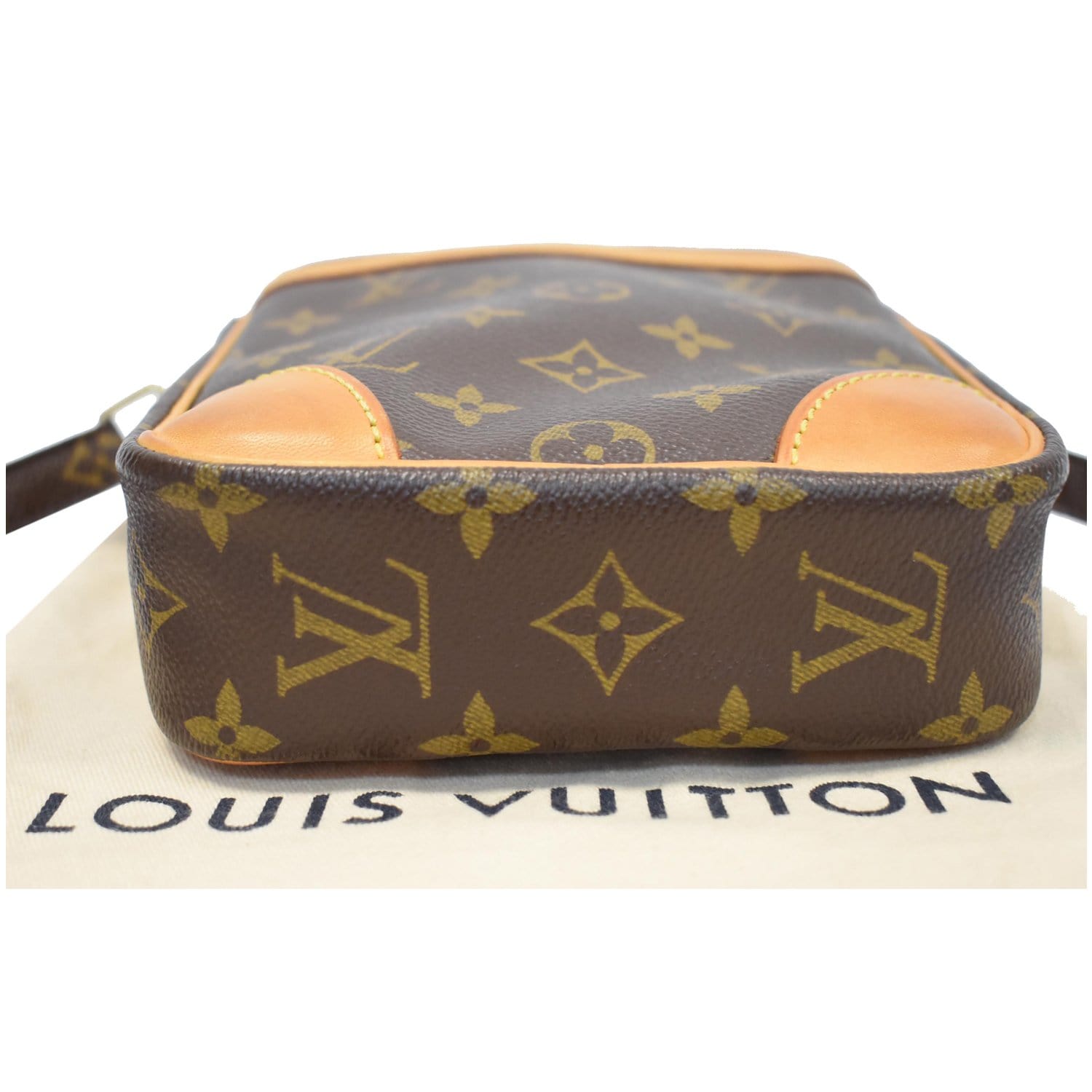 Danube leather crossbody bag Louis Vuitton Brown in Leather - 36642496