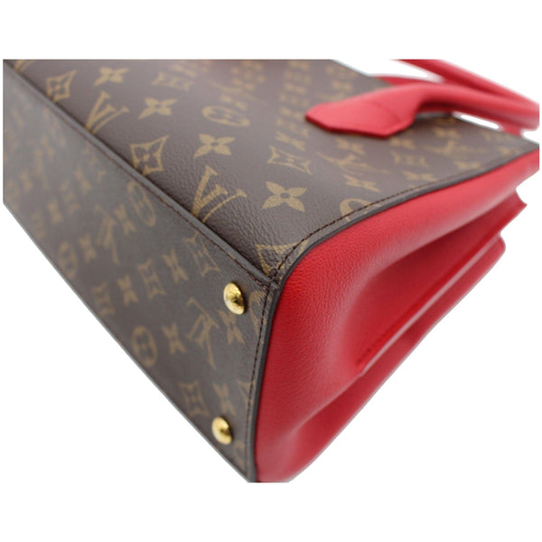 LOUIS VUITTON Florine Monogram Canvas Shoulder Bag Red