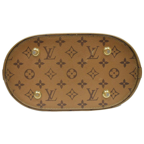Louis Vuitton Tressage Tote Bag - bottom metal studs