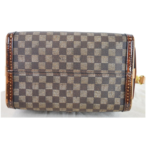 LOUIS VUITTON Time Trunk Speedy 30 Bandouliere Damier Shoulder Bag Black