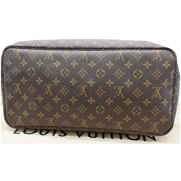 LOUIS VUITTON Neverfull GM Monogram Canvas Tote Bag Brown