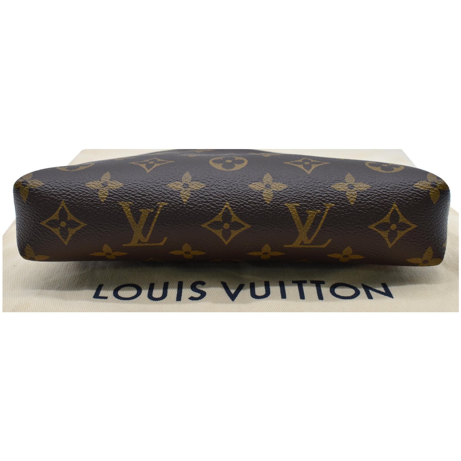 Louis Vuitton Monogram Canvas & Cerise Pallas Clutch by WP