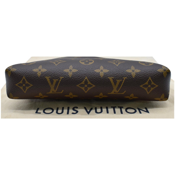 Louis Vuitton Pallas Monogram Canvas Clutch Crossbody Bag