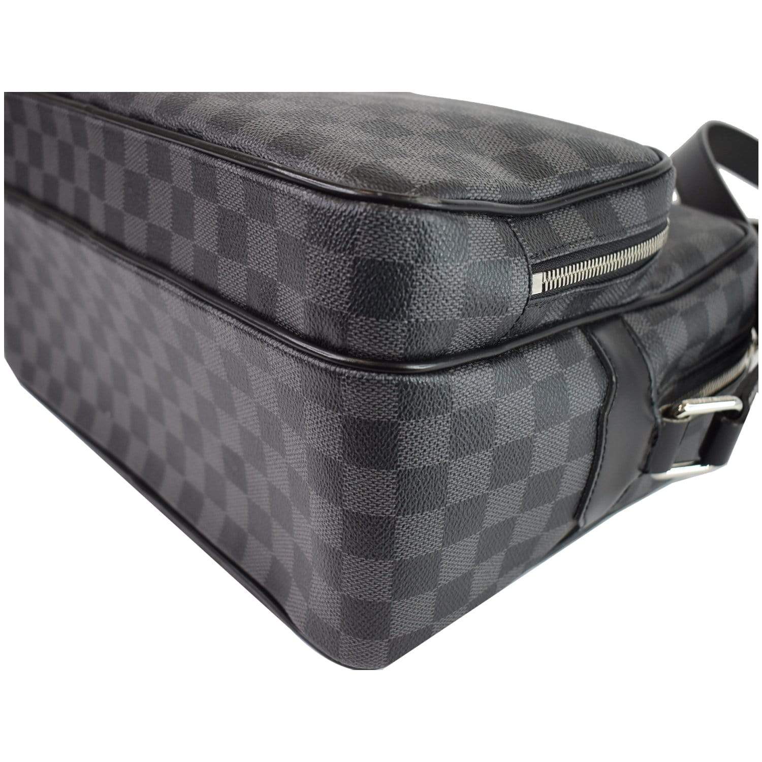 N45276 Louis Vuitton Damier Graphite Sac Plat Cross Bag