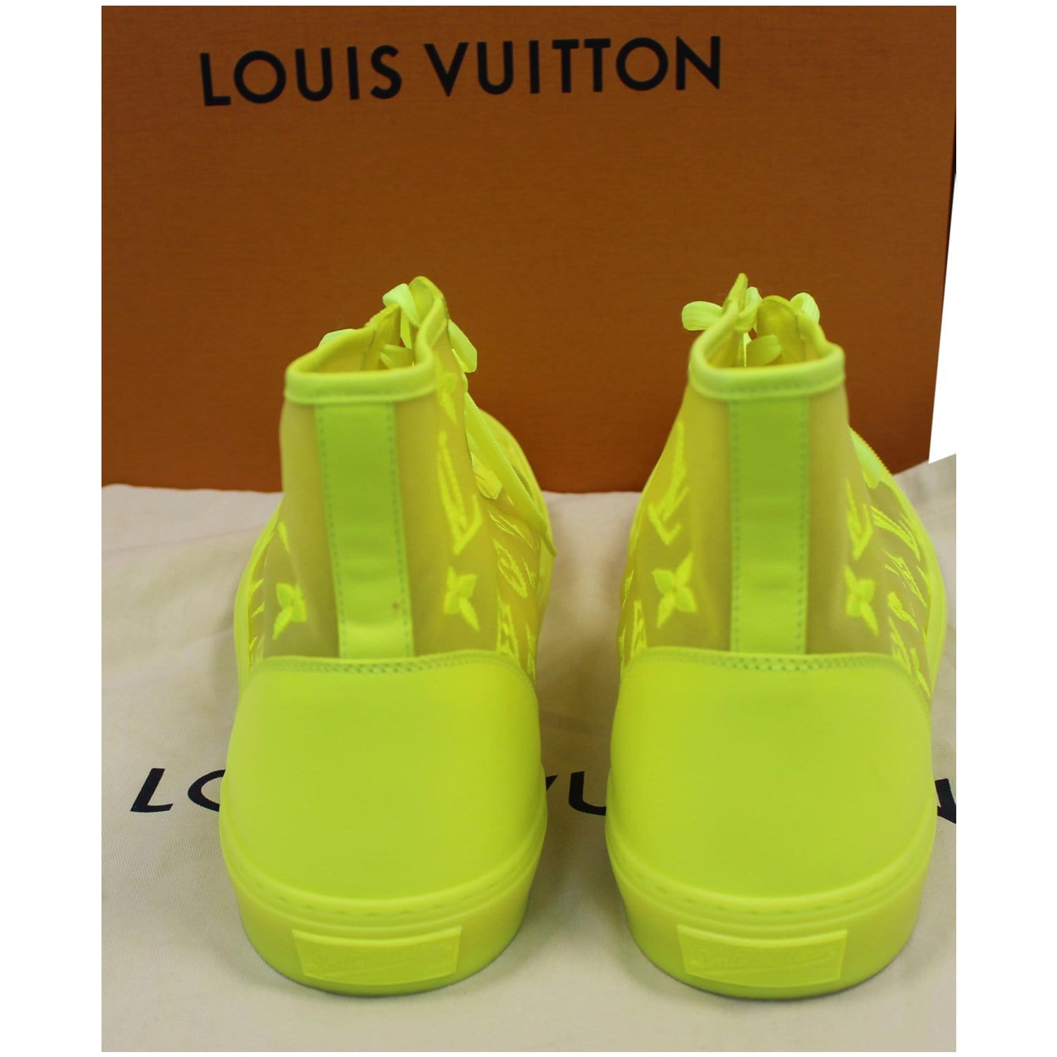 Buy Louis Vuitton Tattoo Sneaker Boot 'Blue Monogram Clouds' - 1A8AH5