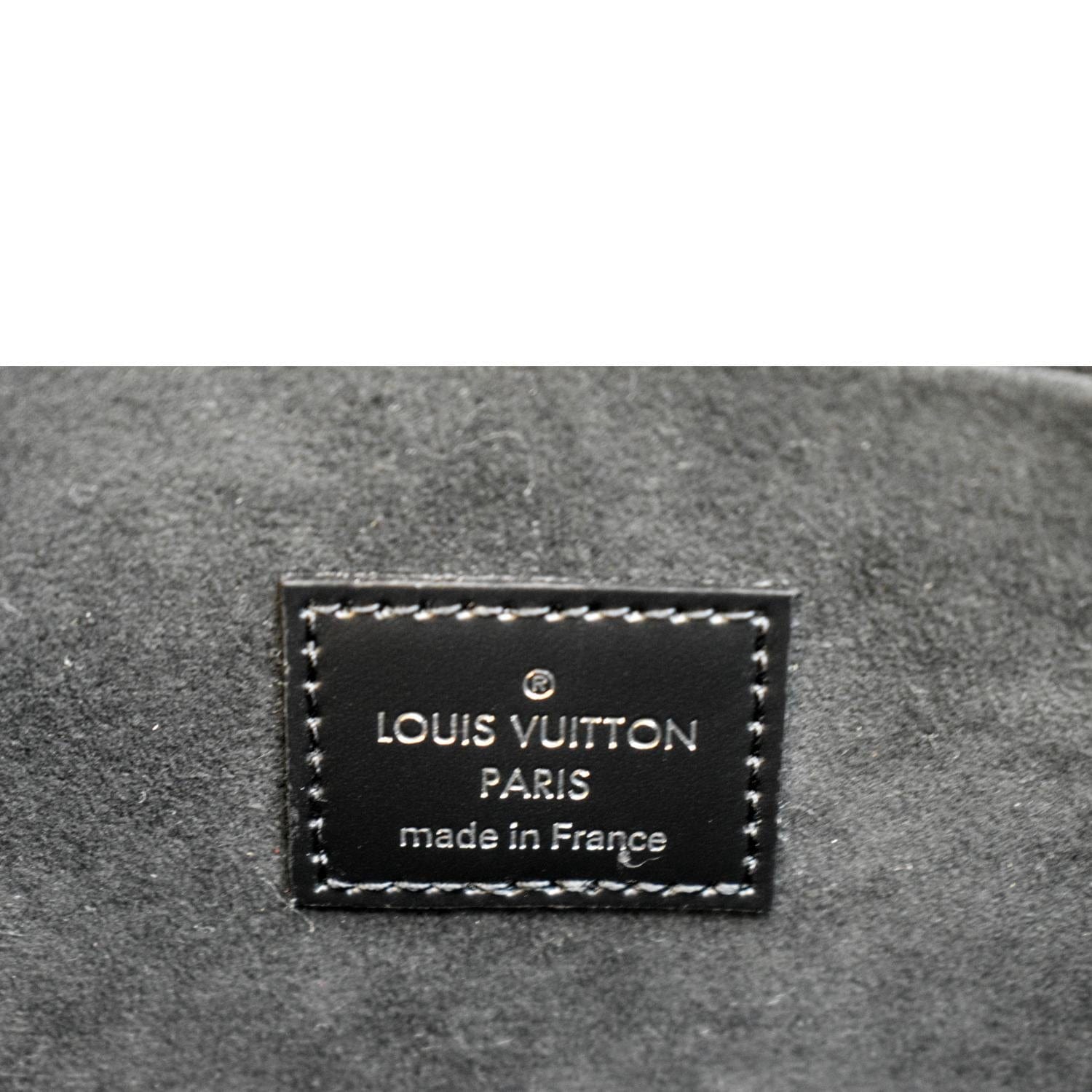 LOUIS VUITTON Felicie Pochette Epi Crossbody Bag Black