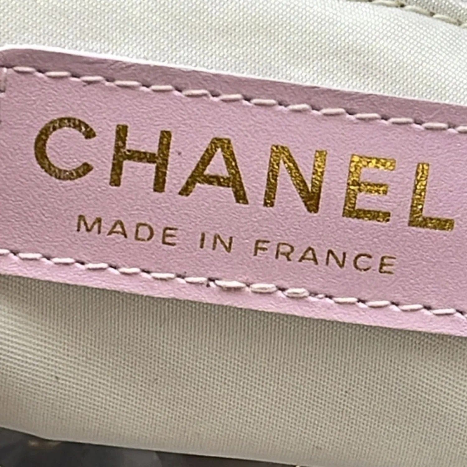 Chanel CC Logo Travel Line Large Tote Bag