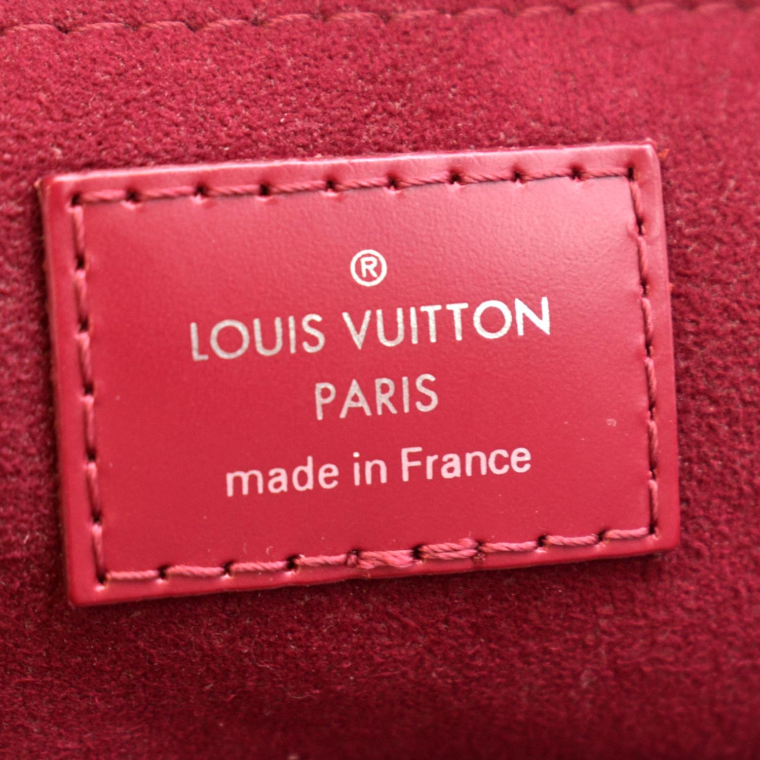 Black Louis Vuitton Epi Marly MM Satchel