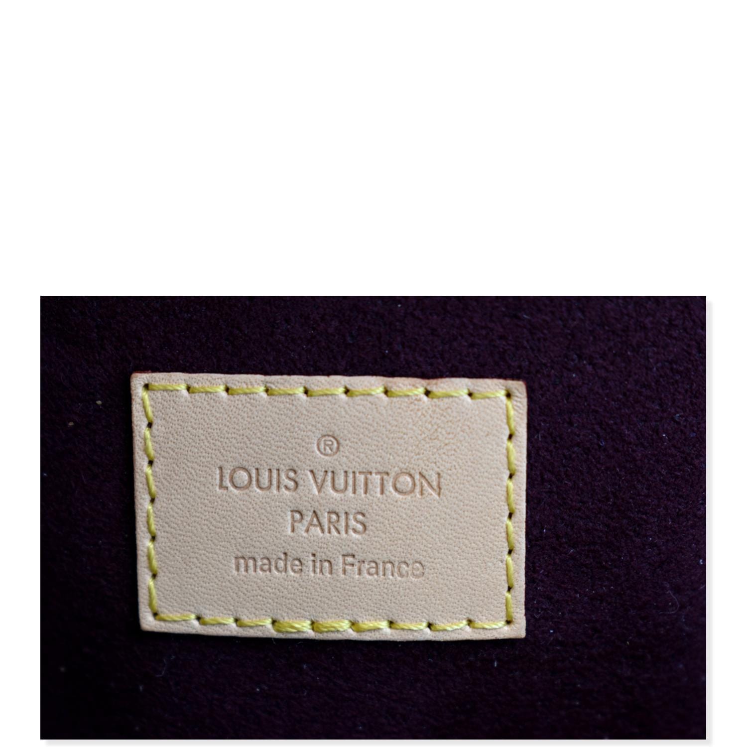 Louis Vuitton Montaigne Handbag Monogram Canvas MM Brown 2346311