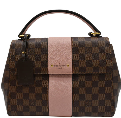 LOUIS VUITTON Bond Street MM Damier Ebene Crossbody Bag Magnolia