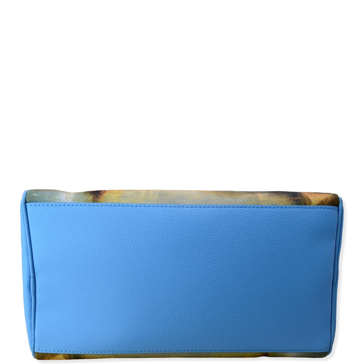 Louis Vuitton Jeff Koons Rabbit Bag Charm Leather Blue 214954171