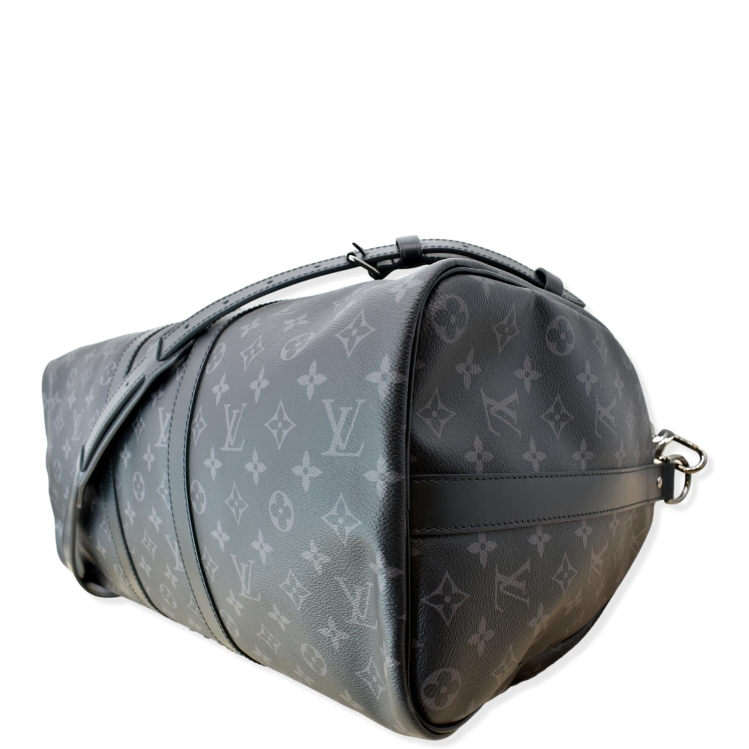 Louis Vuitton Monogram Eclipse Keepall Bandouliere 45 Hospital Bag