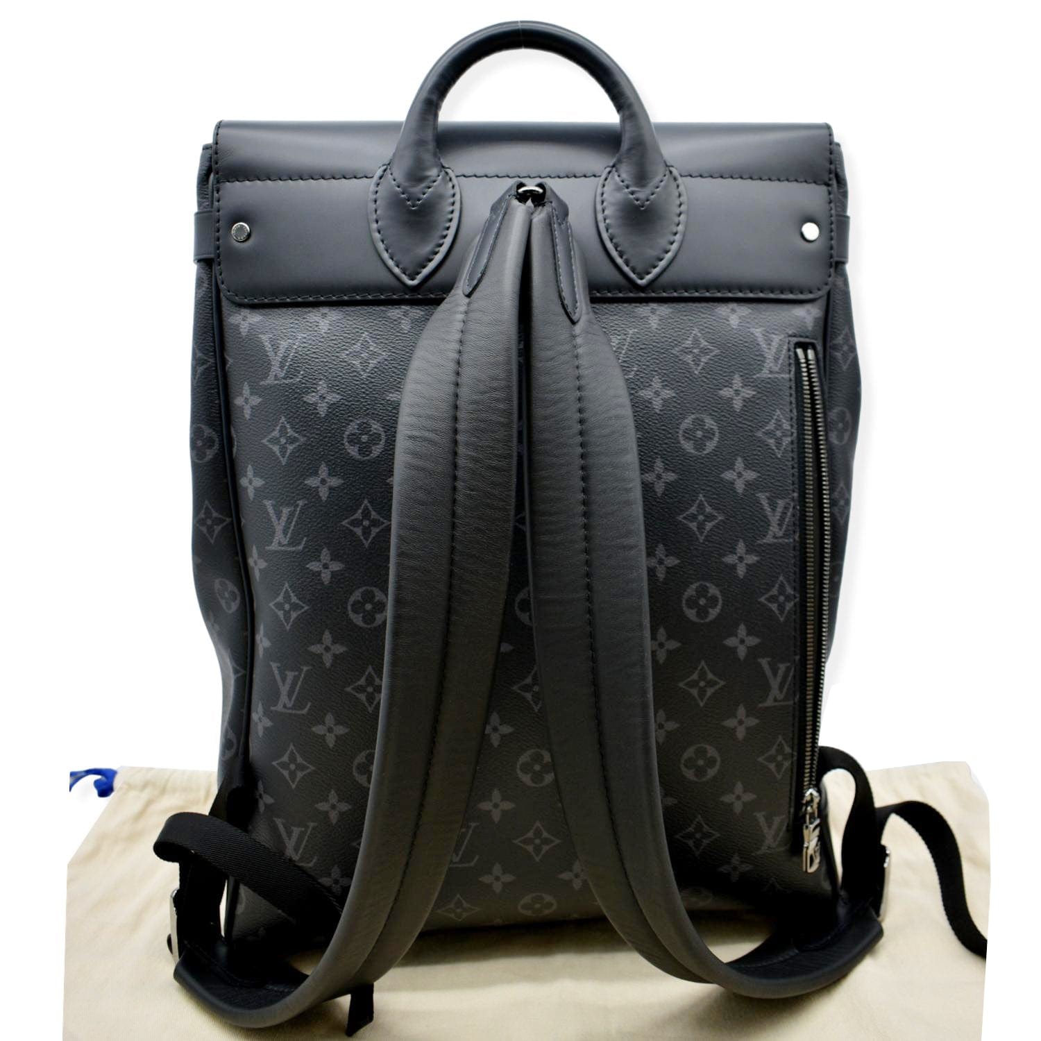 Louis Vuitton Steamer Backpack Monogram Eclipse for Men