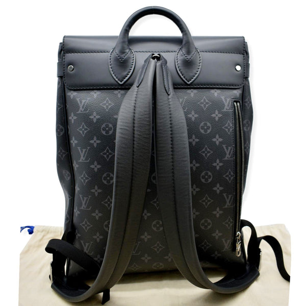 LOUIS VUITTON Steamer Monogram Eclipse Backpack Bag Black