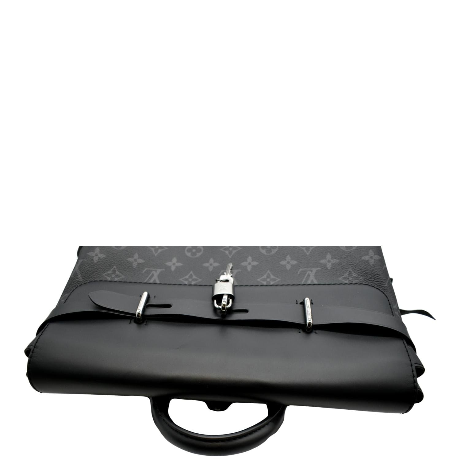 Louis Vuitton Black Taurillon Monogram Eclipse Steamer PM, myGemma, SG