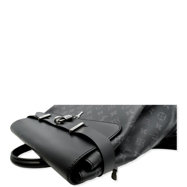 LOUIS VUITTON Steamer Monogram Eclipse Backpack Bag Black