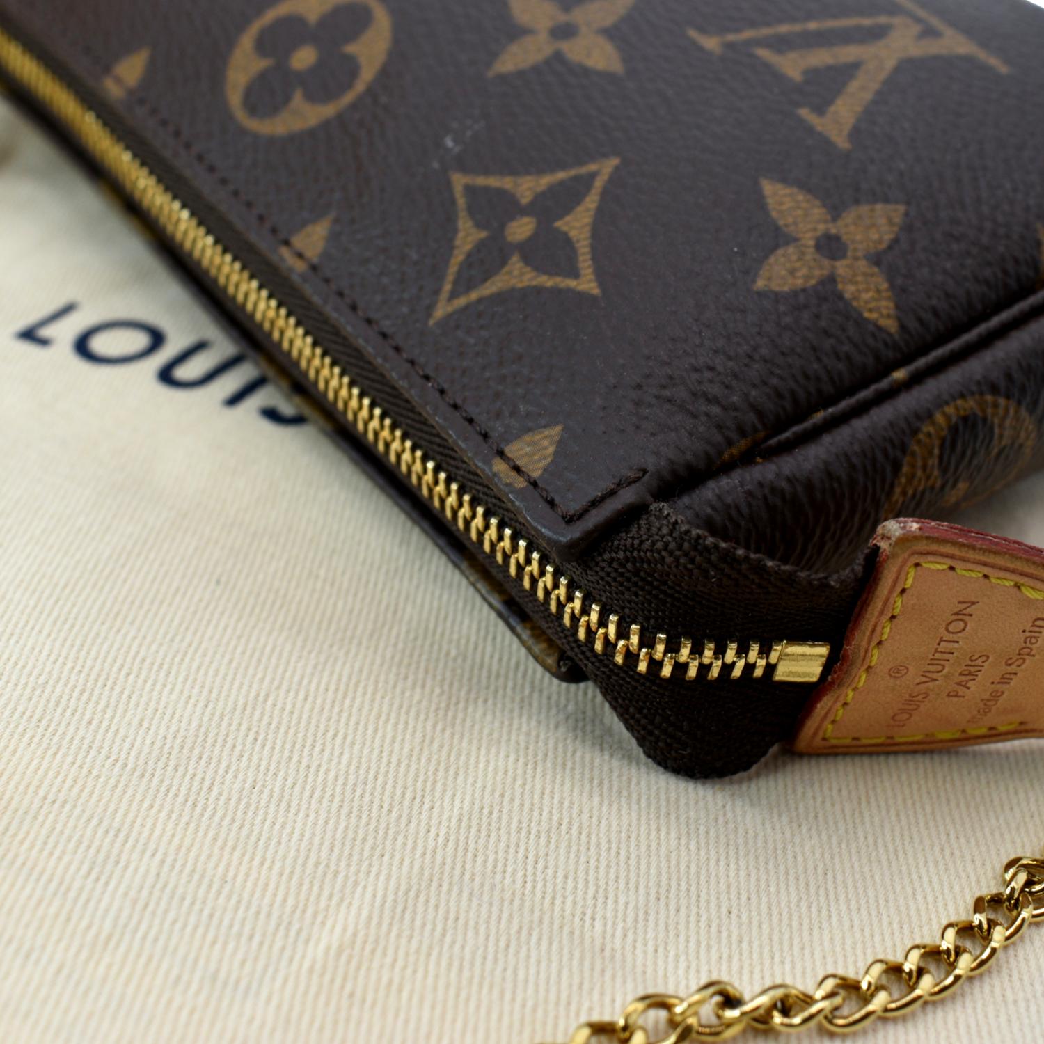 Louis Vuitton Monogram Canvas Mini Pochette Accessoires (SHF-17030) – LuxeDH