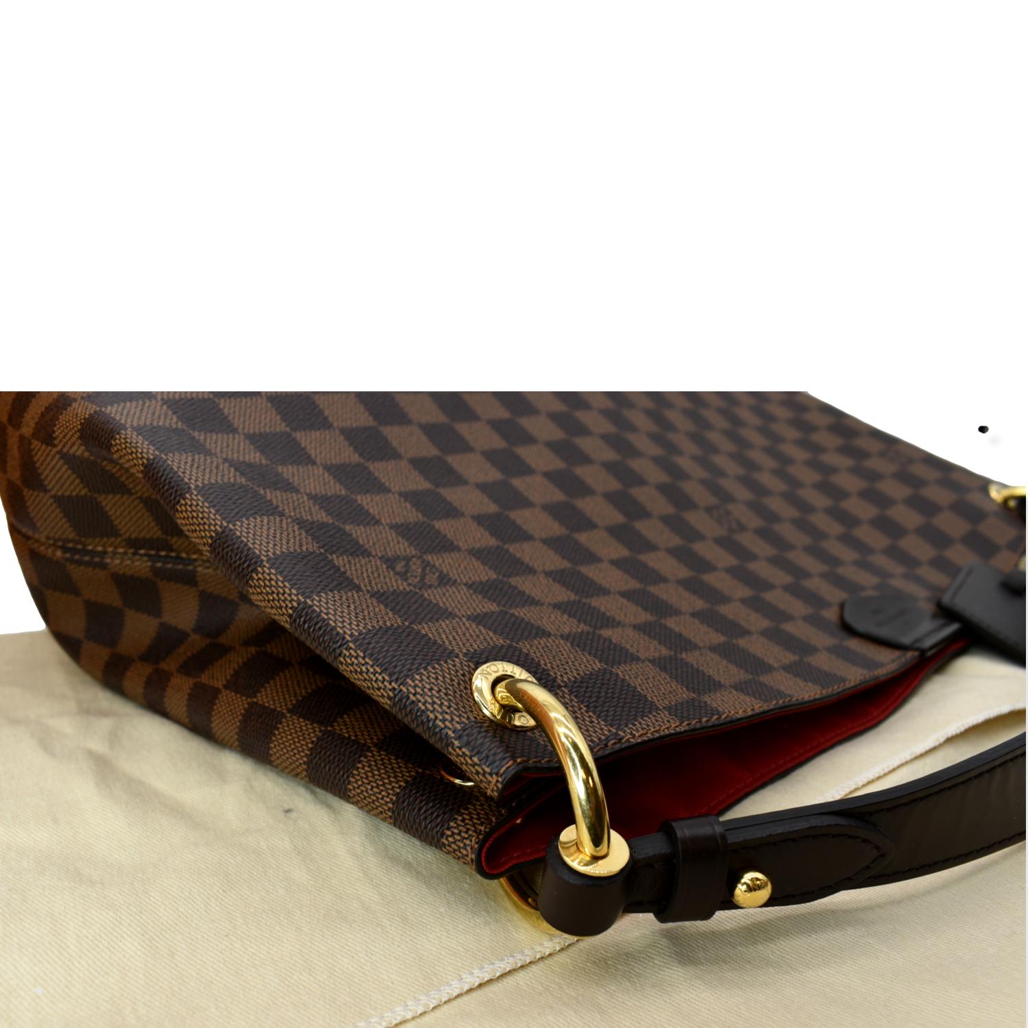Louis Vuitton Damier Ebene Graceful MM - Brown Hobos, Handbags - LOU570381