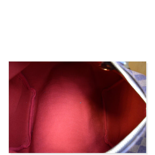 LOUIS VUITTON Speedy 25 Damier Ebene Shoulder Bag Brown