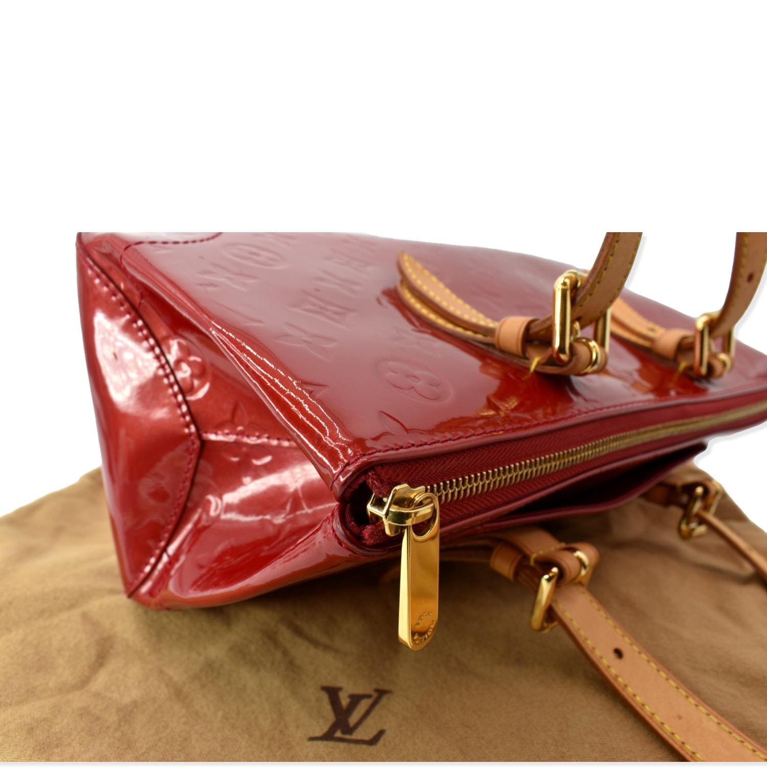 Louis Vuitton - Rosewood Monogram Vernis Leather Pomme D'Amour