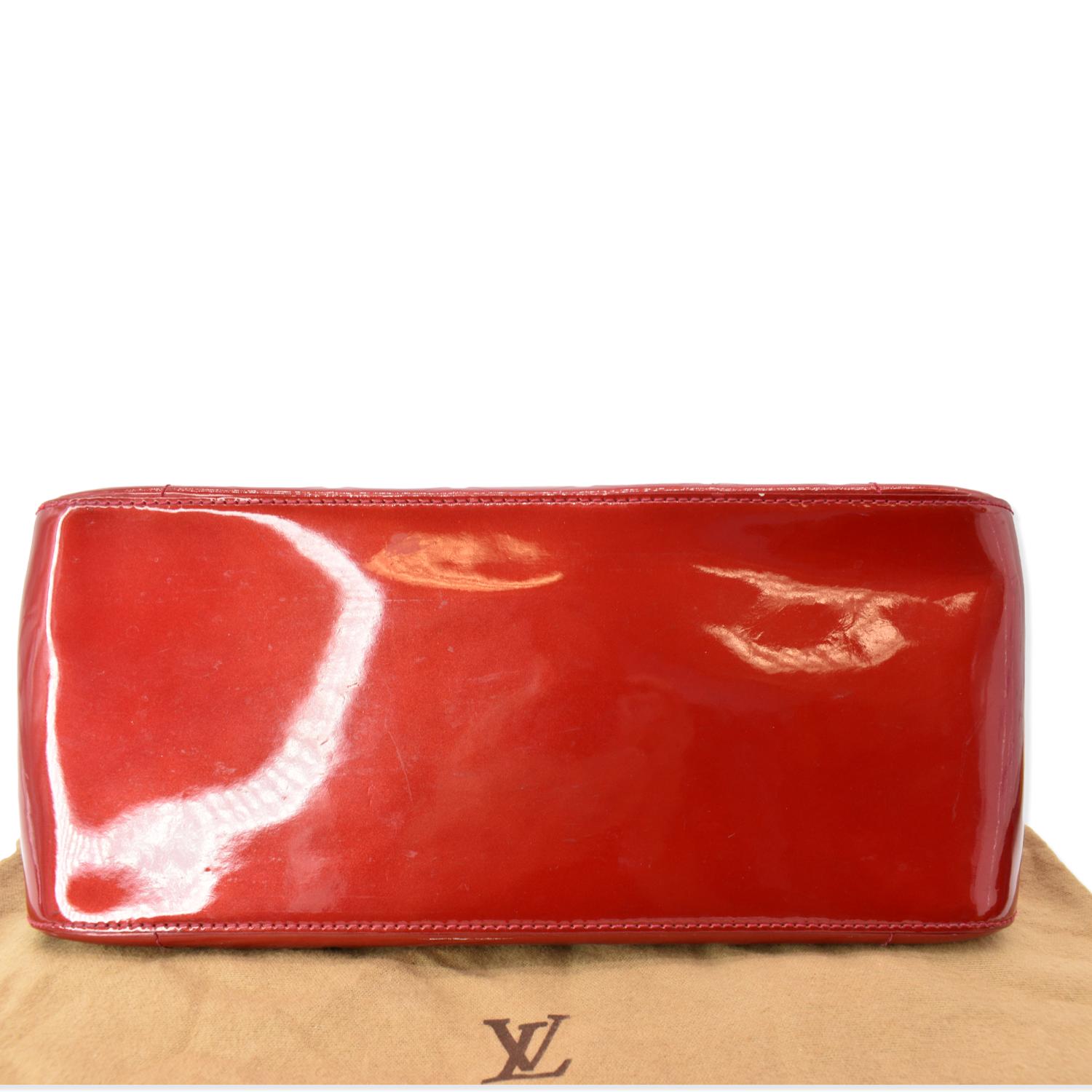 Louis Vuitton Rosewood Patent Leather Shoulder Bag