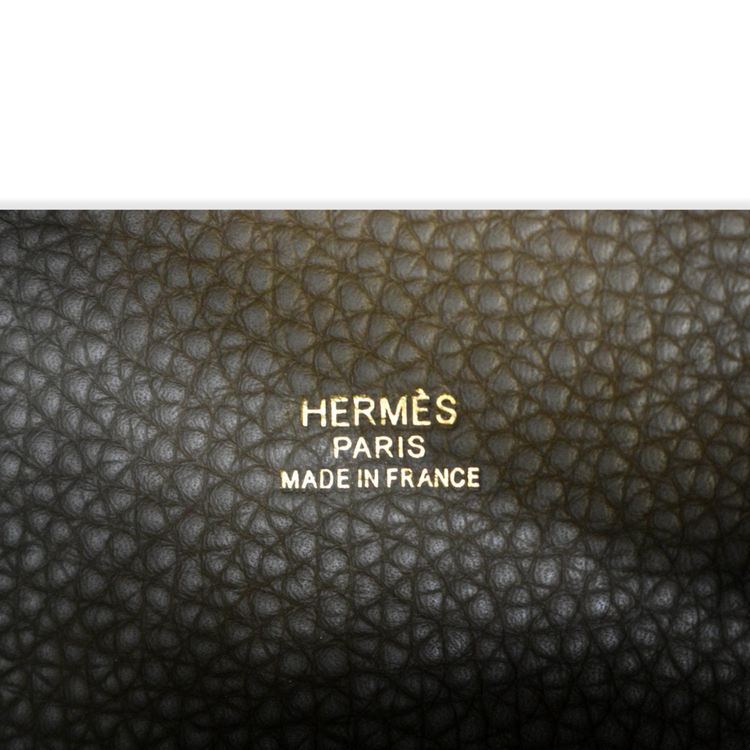 Hermès Picotin Lock Sauge Clemence Handbag