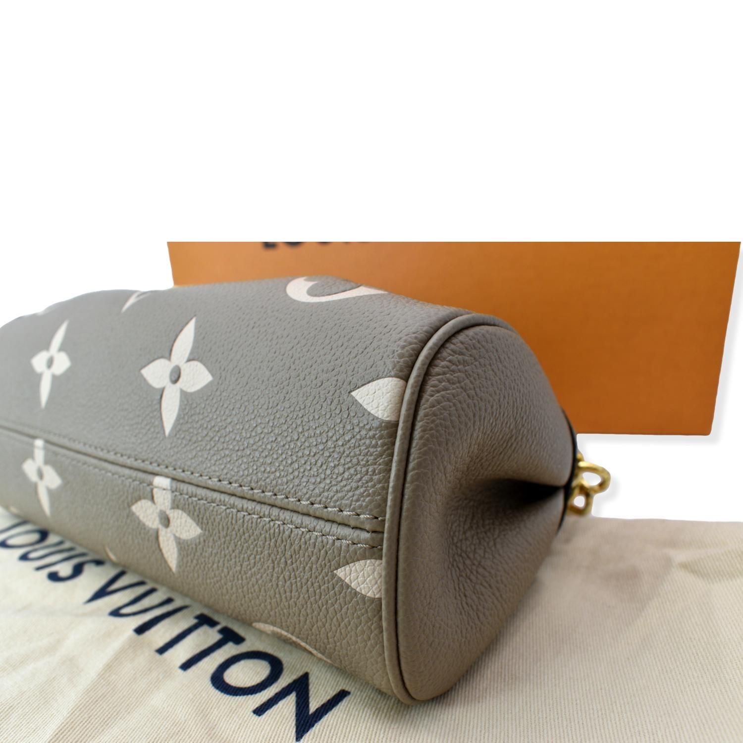 Louis Vuitton Speedy Bandouliere Bag Bicolor Monogram Empreinte Giant 25