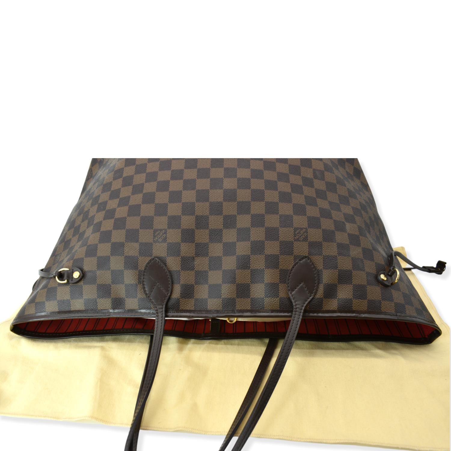 Louis Vuitton Neverfull GM Handbag Damier TH3018 brown used from japan