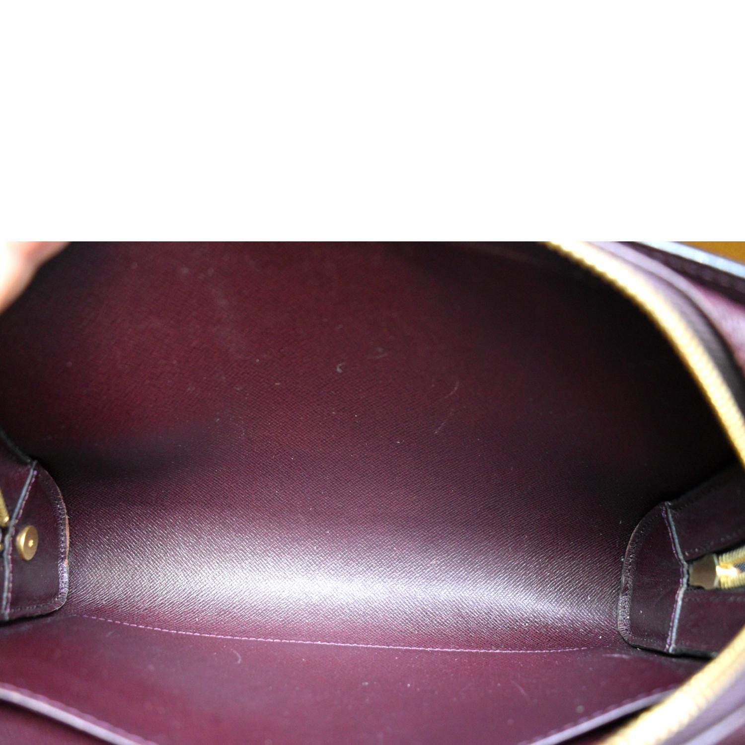 Louis Vuitton Epi Montaigne Clutch - Purple Clutches, Handbags