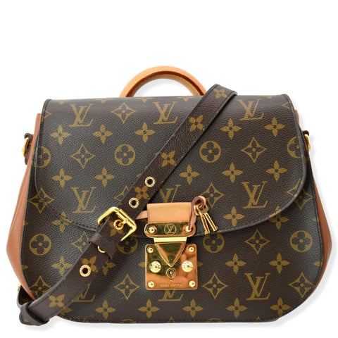 LOUIS VUITTON Eden MM Monogram Canvas Shoulder Bag Brown