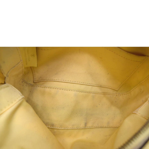 LOUIS VUITTON Saintonge Damier Azur Crossbody Bag White