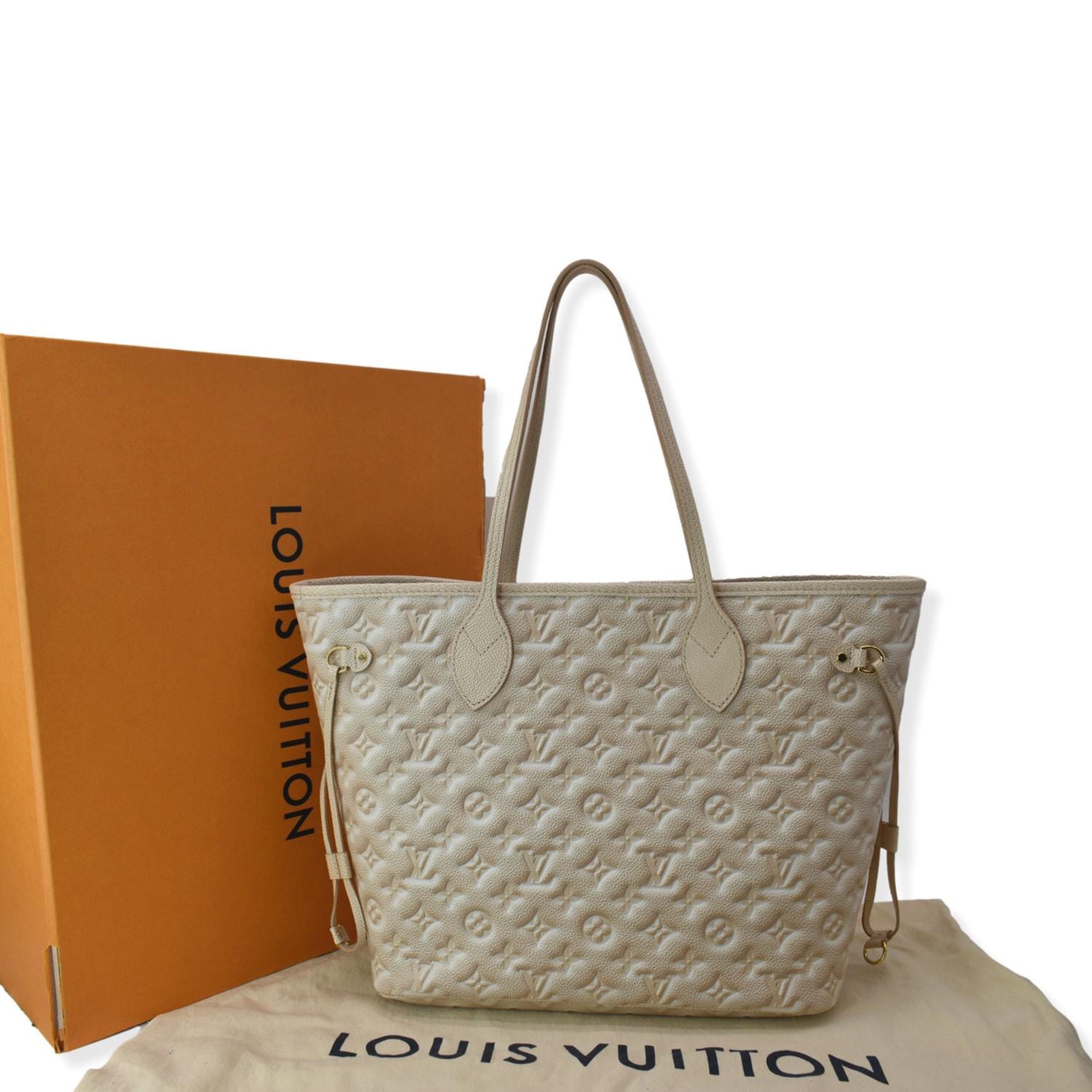 Louis Vuitton Pre-owned Women's Leather Tote Bag - Beige - One Size